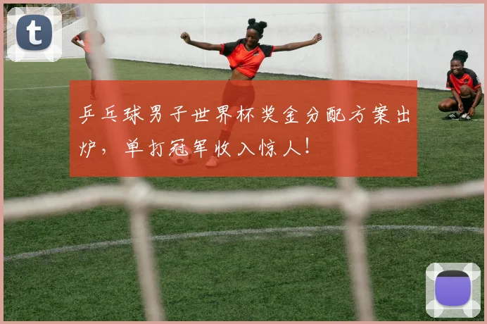 乒乓球男子世界杯奖金分配方案出炉，单打冠军收入惊人！