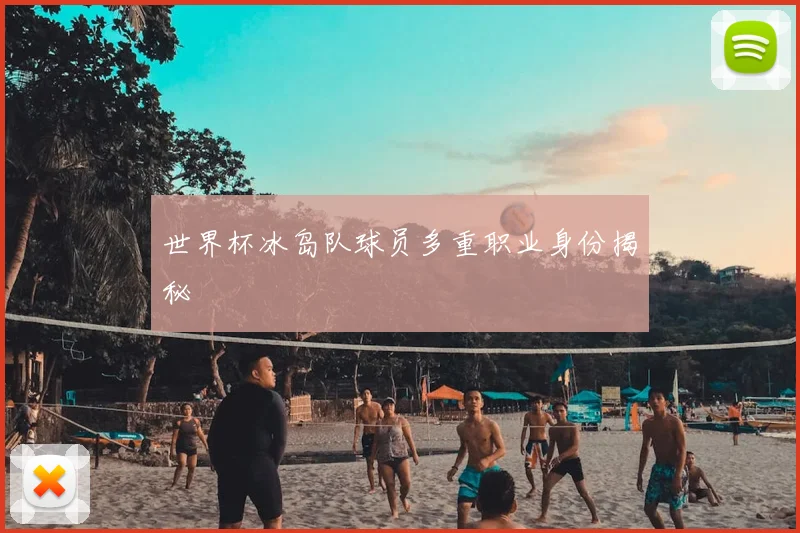 世界杯冰岛队球员多重职业身份揭秘